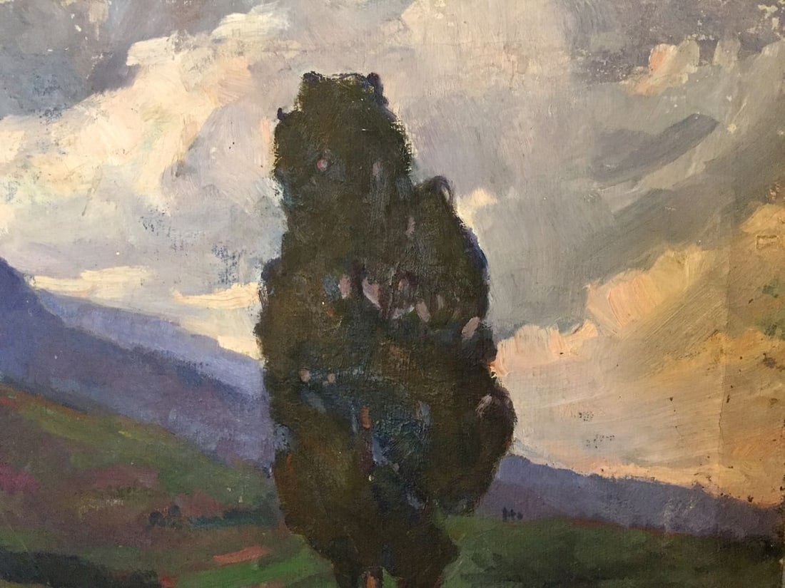 Oil painting Forest plain Khrustalenko Nikolay Aleksandrovich - 2