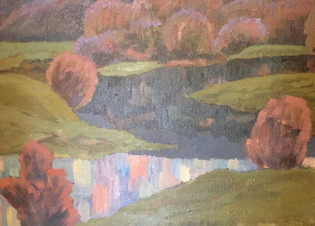 Oil painting After the rain Kudrin Viktor Petrovich - 3