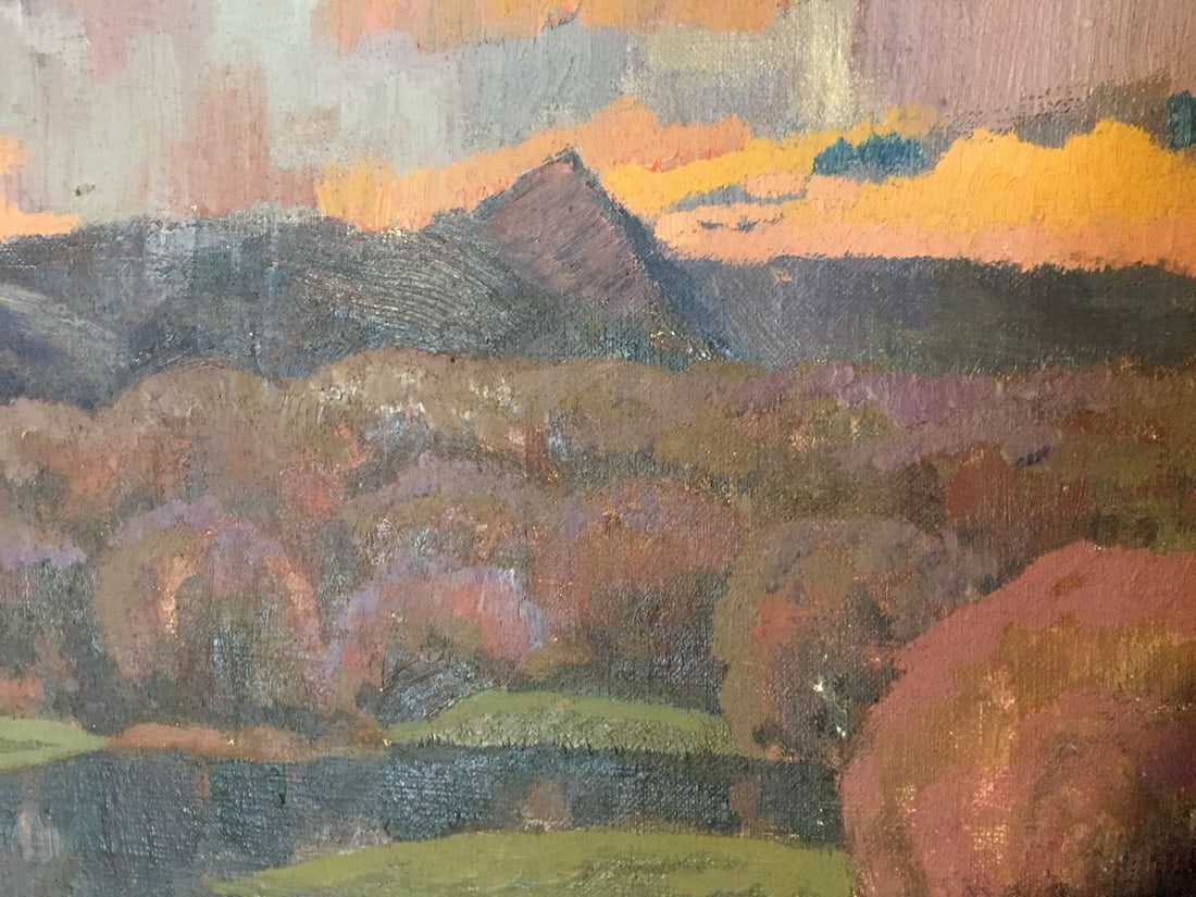Oil painting After the rain Kudrin Viktor Petrovich - 4
