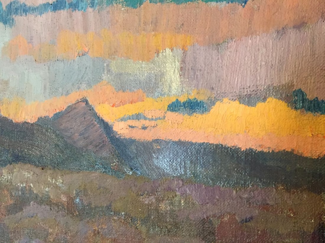 Oil painting After the rain Kudrin Viktor Petrovich - 6