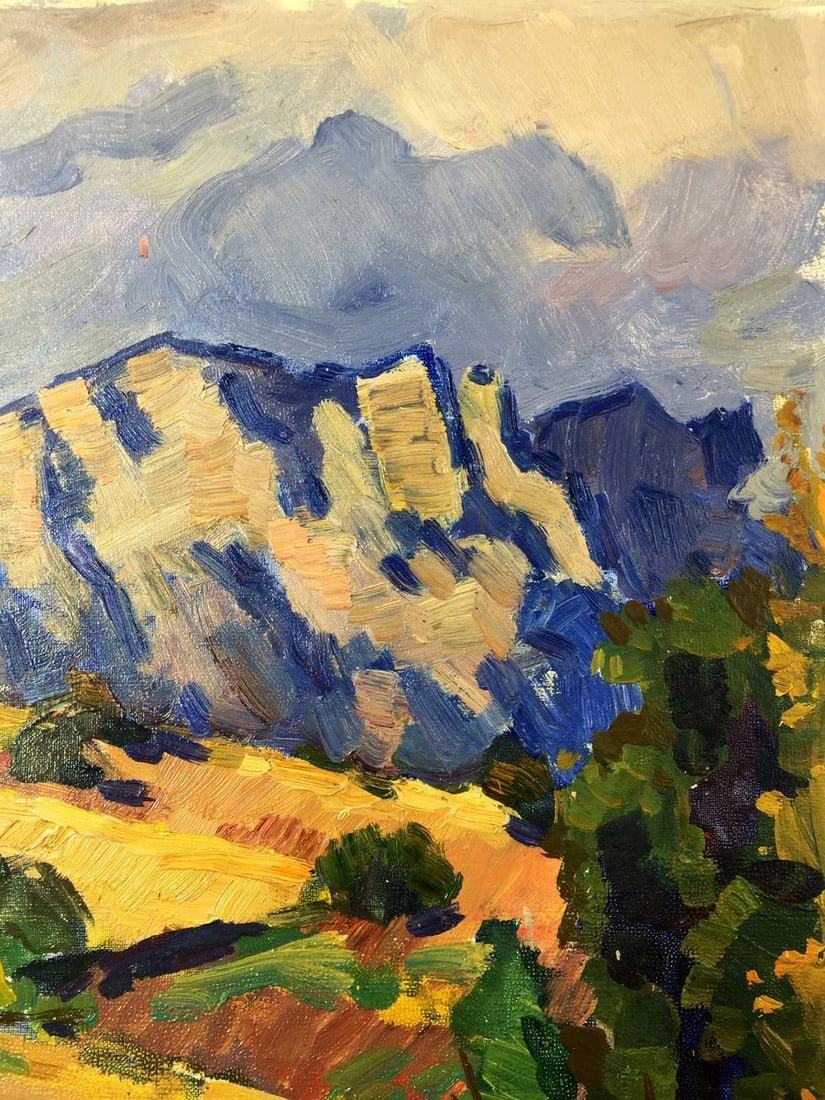 Oil painting The mountains Gomol'skiy G. S. - 2