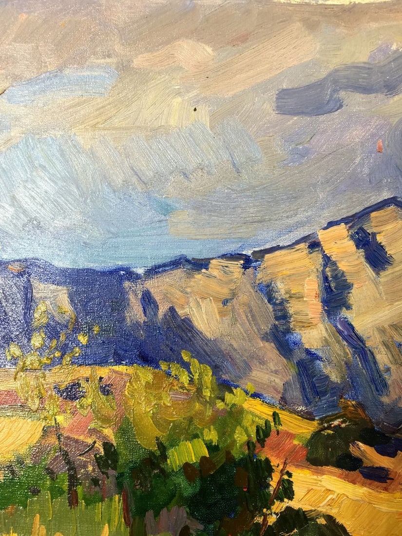 Oil painting The mountains Gomol'skiy G. S. - 5