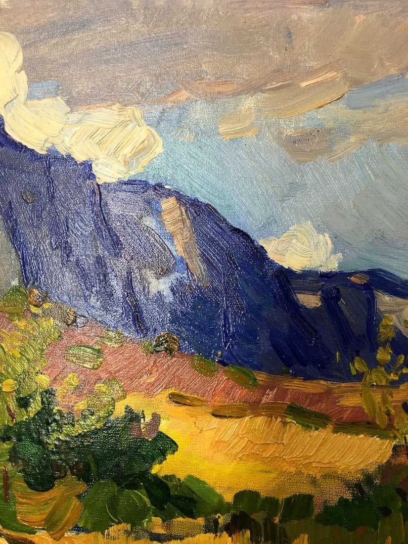 Oil painting The mountains Gomol'skiy G. S. - 6