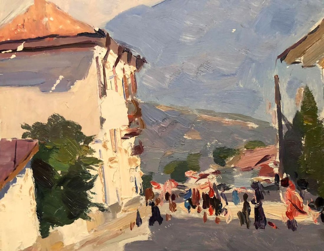 Oil painting Summer landscape Yarovaya Natalya Stepanovna - 2