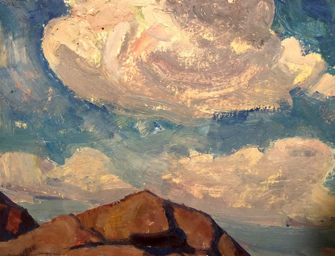 Oil painting Rocky landscape Khrustalenko Nikolai Alexandrovich - 2