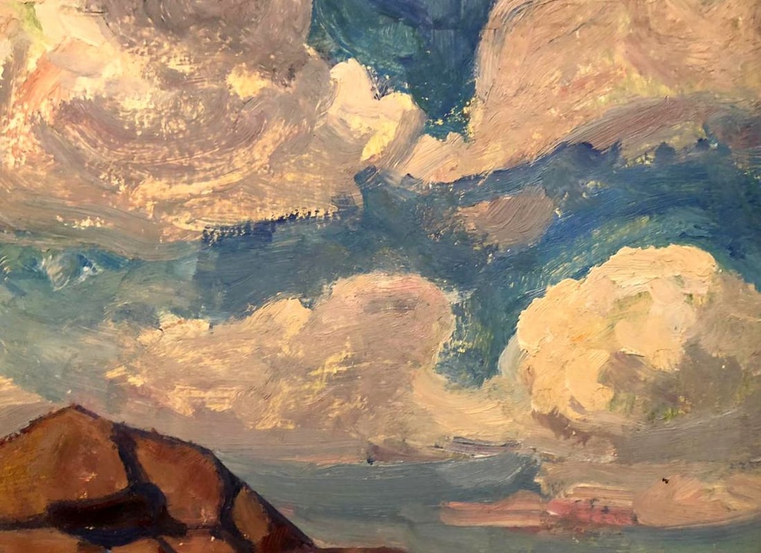 Oil painting Rocky landscape Khrustalenko Nikolai Alexandrovich - 3