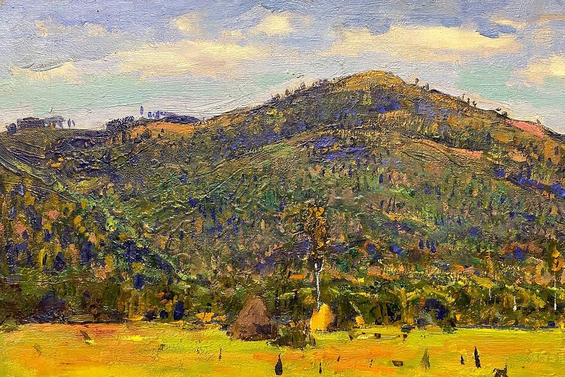 Oil painting Carpathians Zaretskyi Viktor - 2