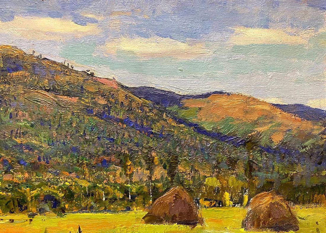 Oil painting Carpathians Zaretskyi Viktor - 3