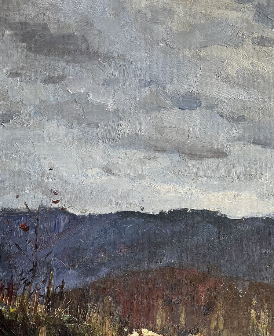 Oil painting Autumn in the mountains Boris Spornikov - 2