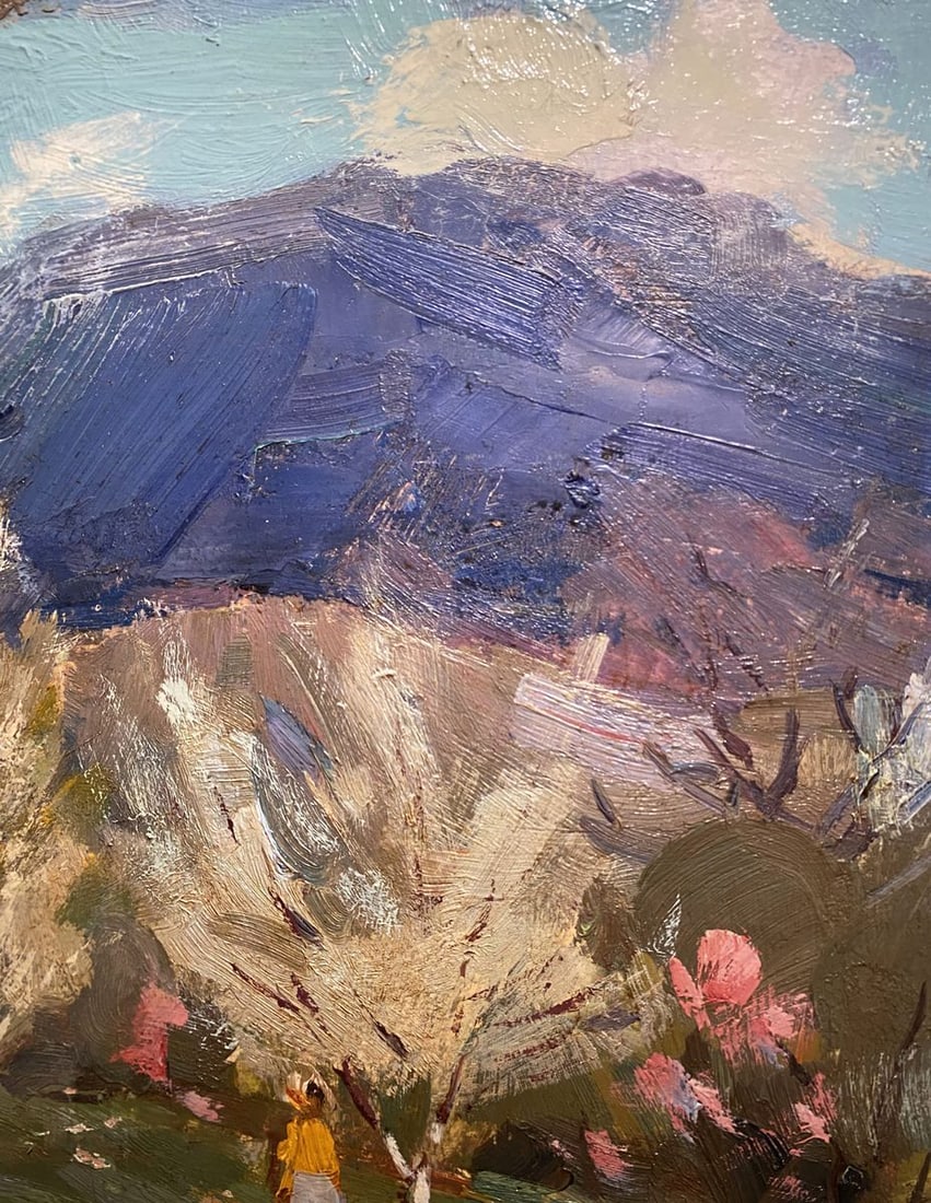 Oil painting Spring in Yalta Arkady Strelov - 5