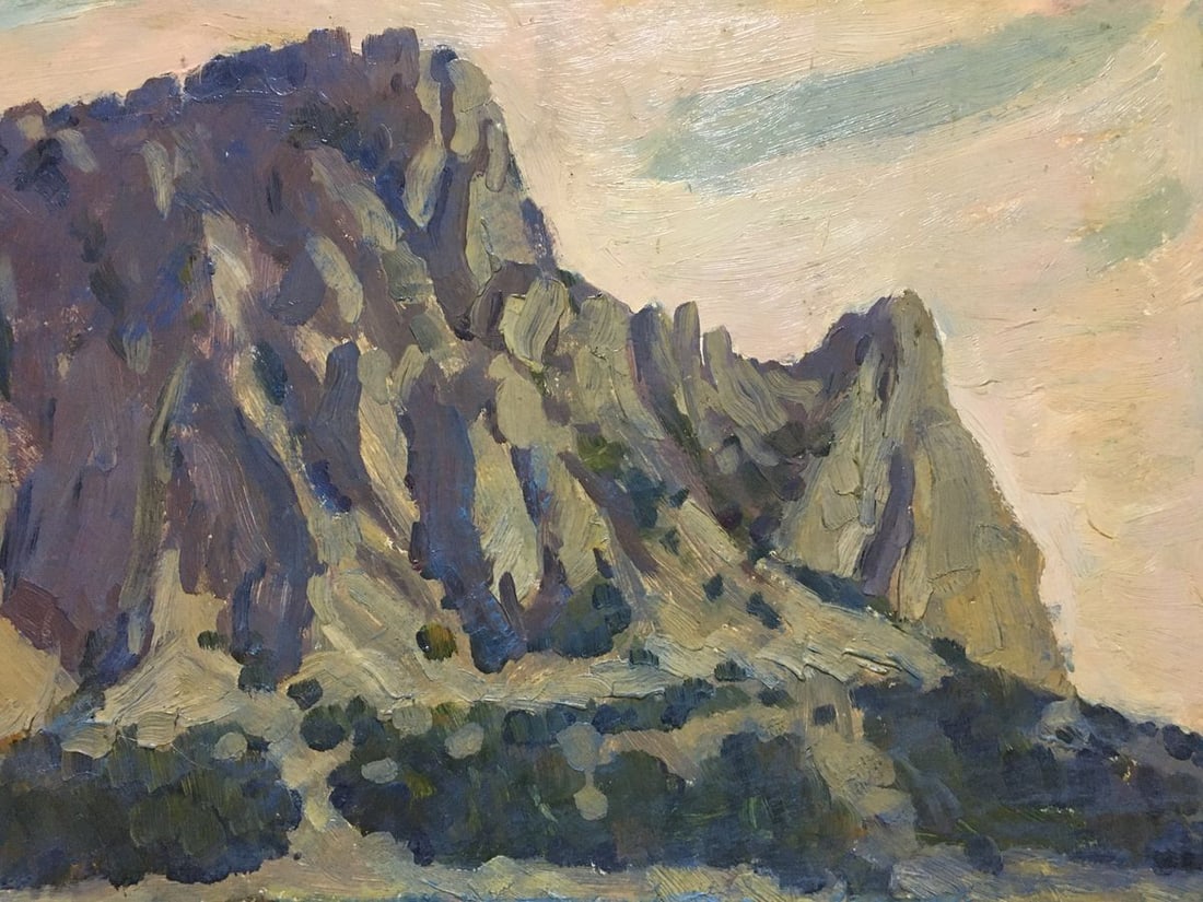 Oil painting Stones by the sea Kolomoitsev Petr Mikhailovich - 8