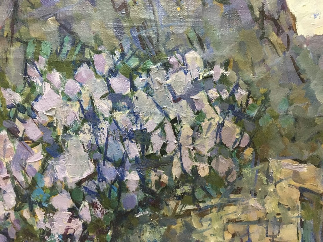 Oil painting Lilac blooms Denis Korobkov - 5