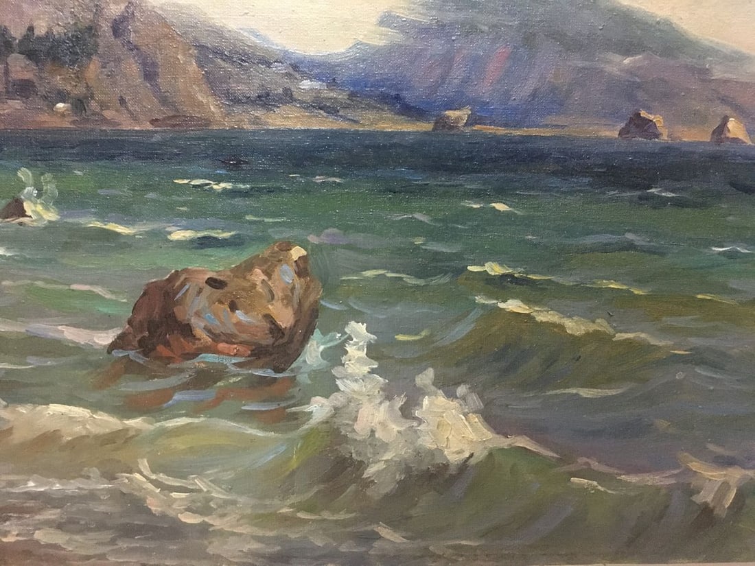 Oil painting Landscape Ferber Victor Alexandrovich - 4