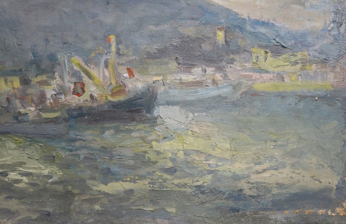 Oil painting In the storm Karelin Vyacheslav Dmitrievich - 5