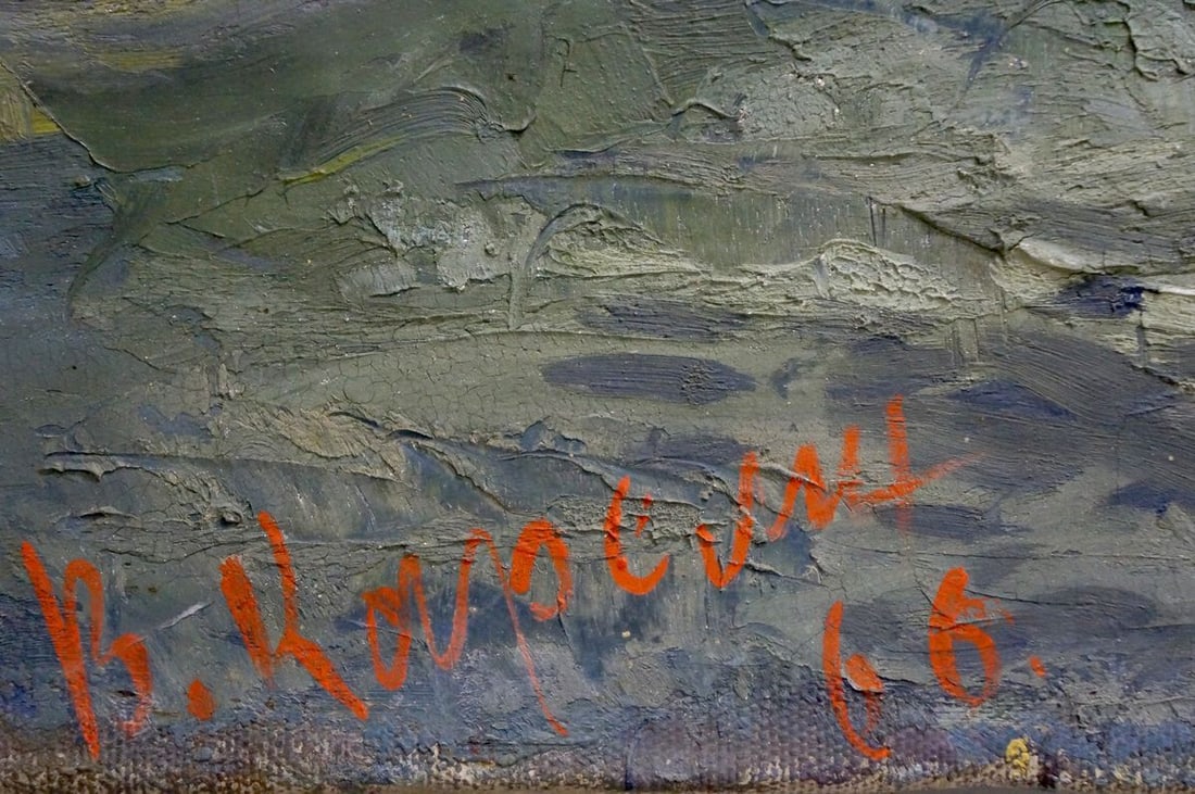 Oil painting In the storm Karelin Vyacheslav Dmitrievich - 6