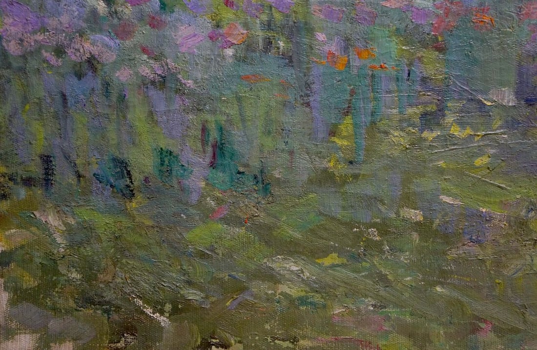 Oil painting Road to the mountains Kapkanets Tamara Nikitichna - 2