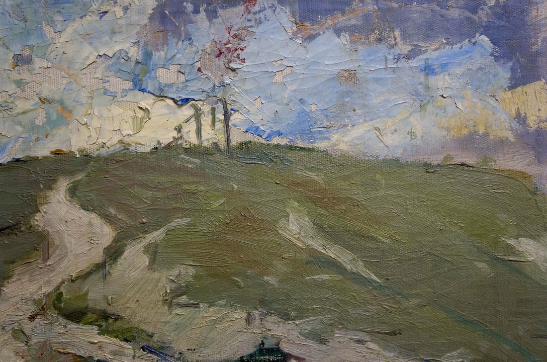 Oil painting Road to the mountains Kapkanets Tamara Nikitichna - 4