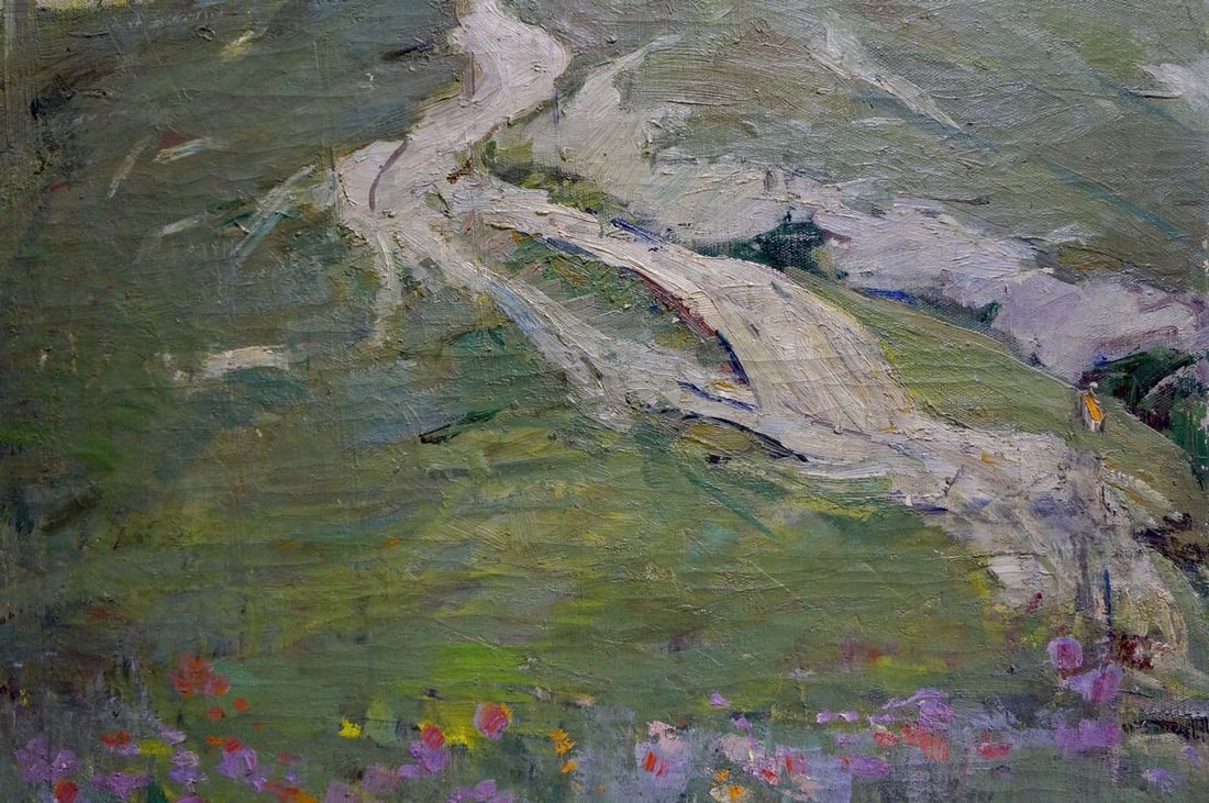 Oil painting Road to the mountains Kapkanets Tamara Nikitichna - 5