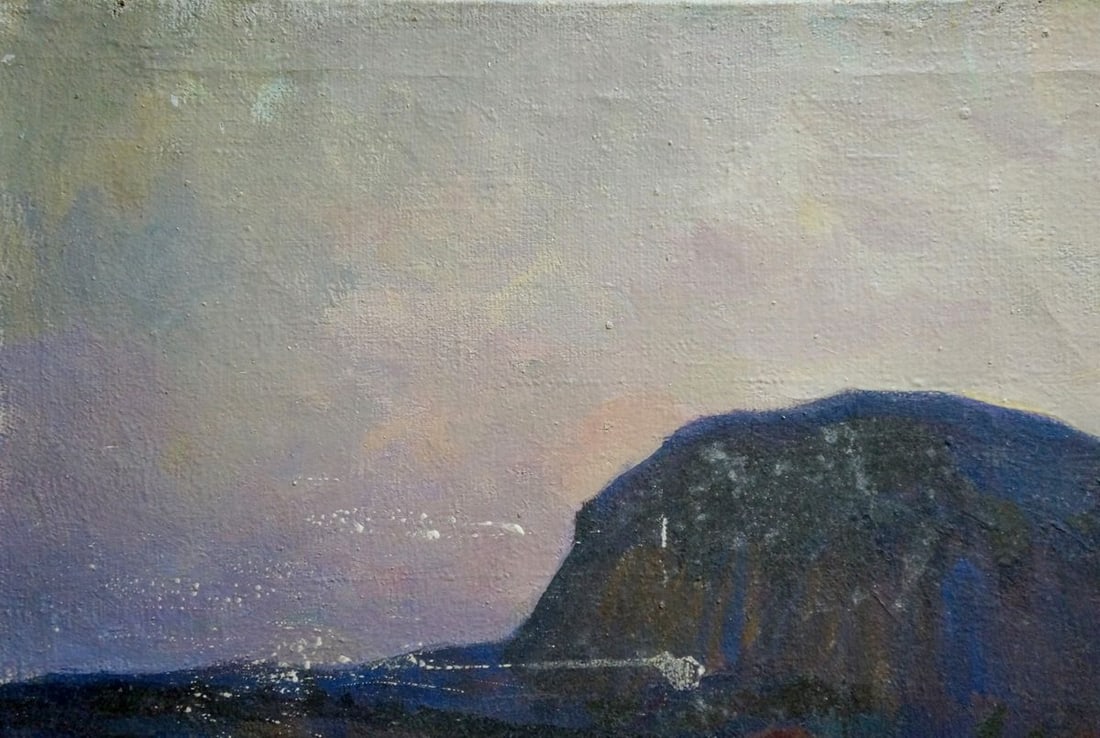 Oil painting Departure - 3