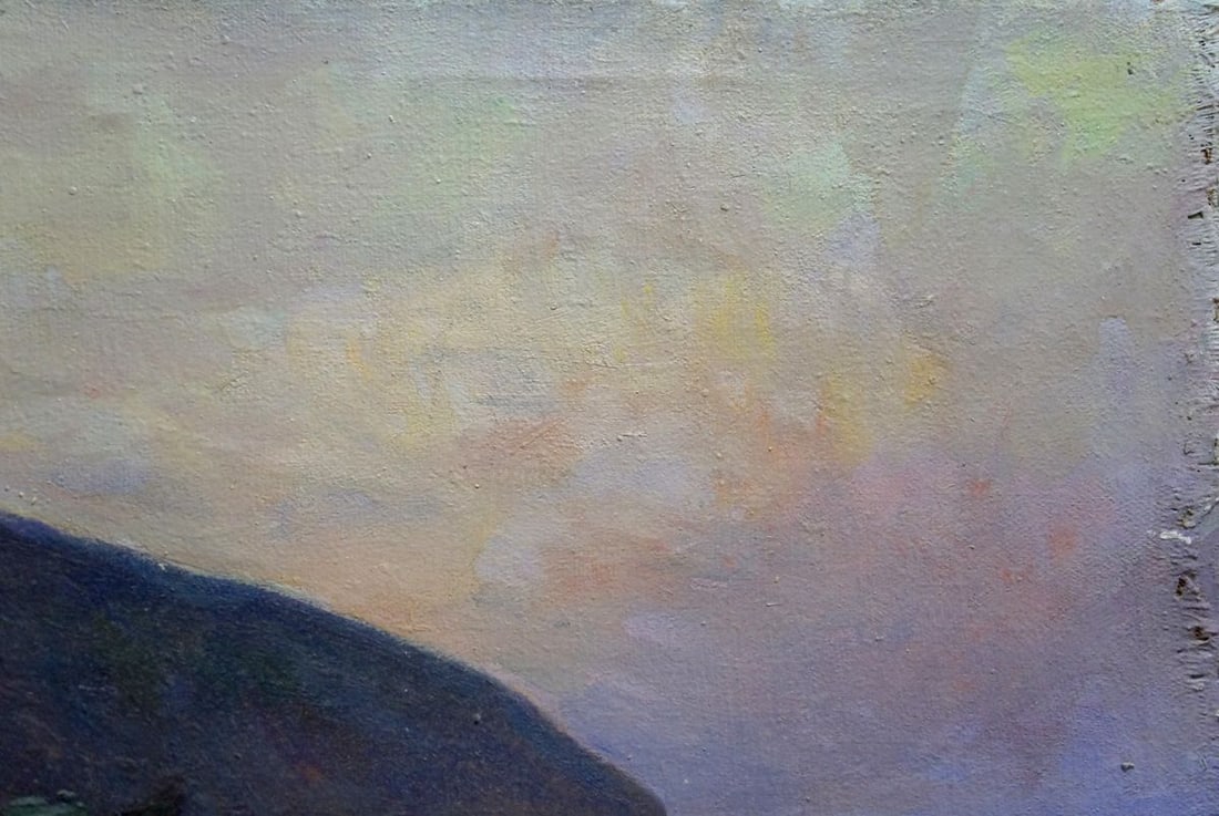 Oil painting Departure - 4
