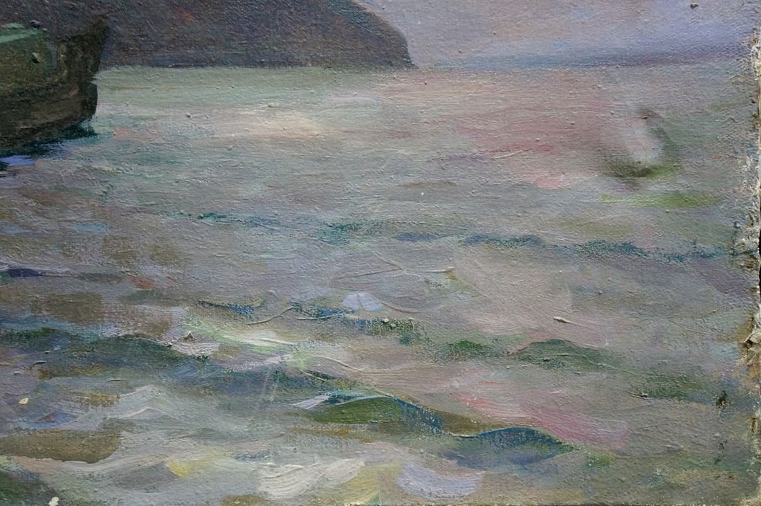 Oil painting Departure - 5