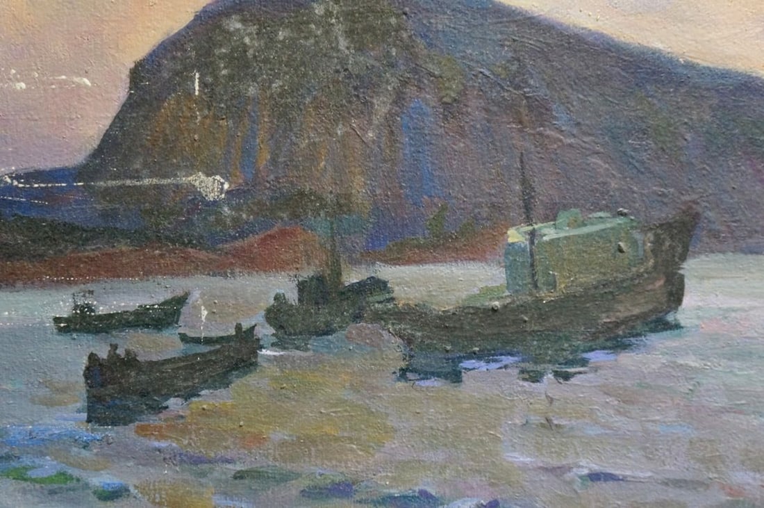 Oil painting Departure - 6