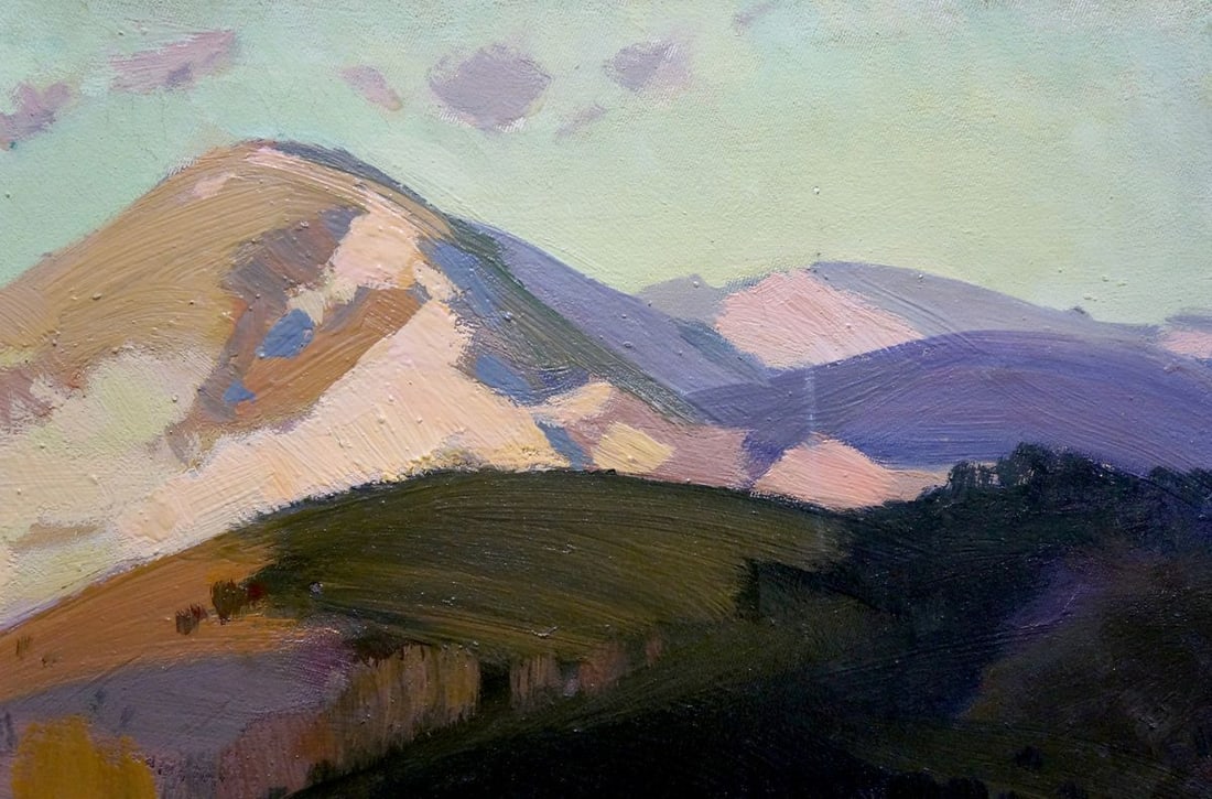 Oil painting The mountains Golubev Vasily Ivanovich - 4