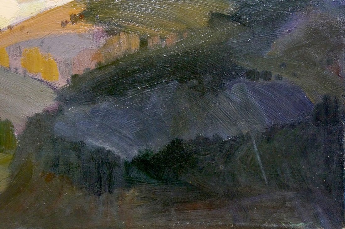Oil painting The mountains Golubev Vasily Ivanovich - 5