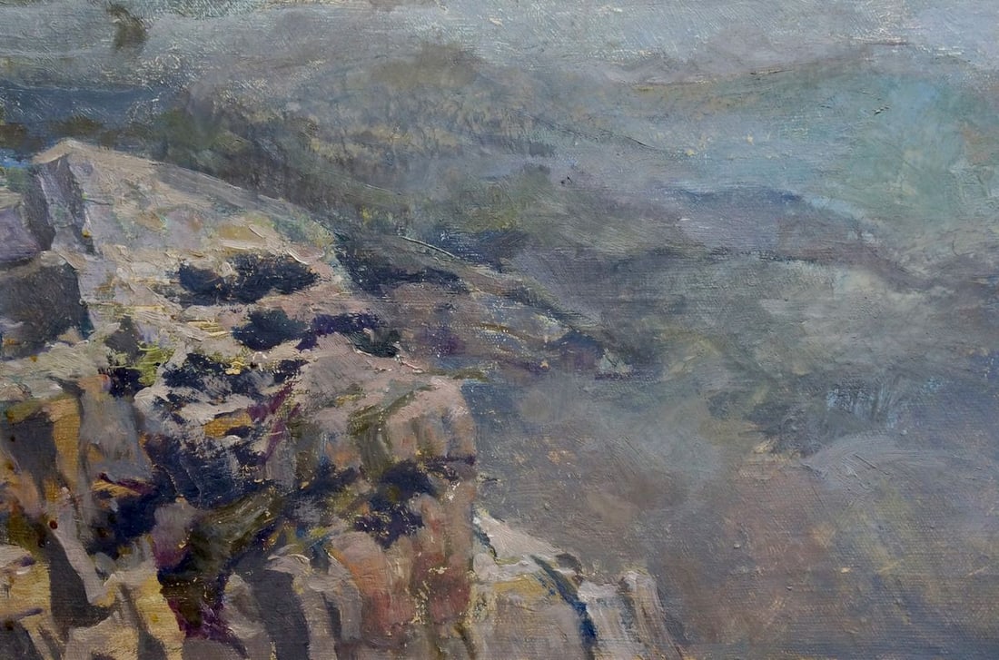 Oil painting Fog appeared Golembievskaya Tatyana Nikolaevna - 2