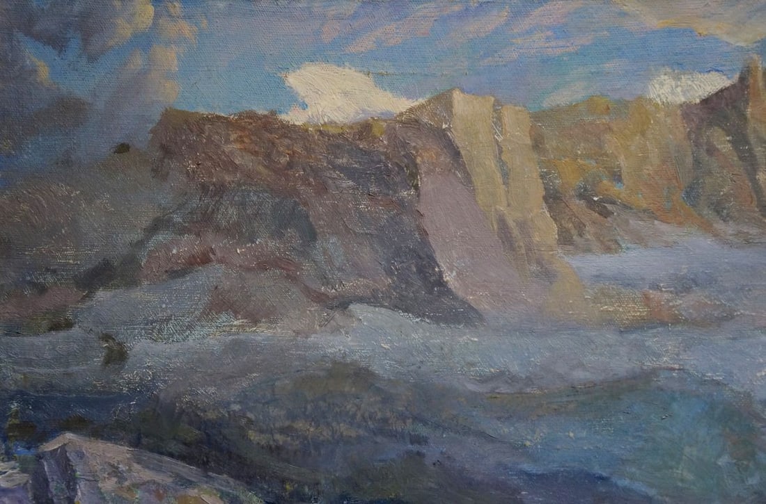 Oil painting Fog appeared Golembievskaya Tatyana Nikolaevna - 3