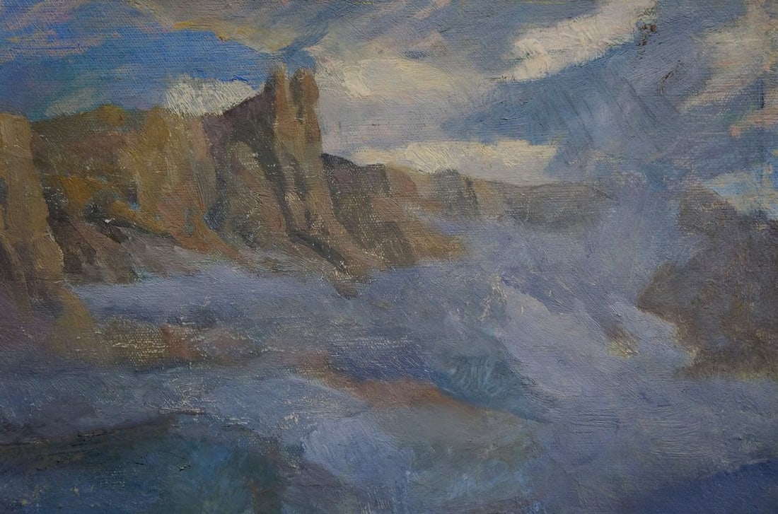 Oil painting Fog appeared Golembievskaya Tatyana Nikolaevna - 4