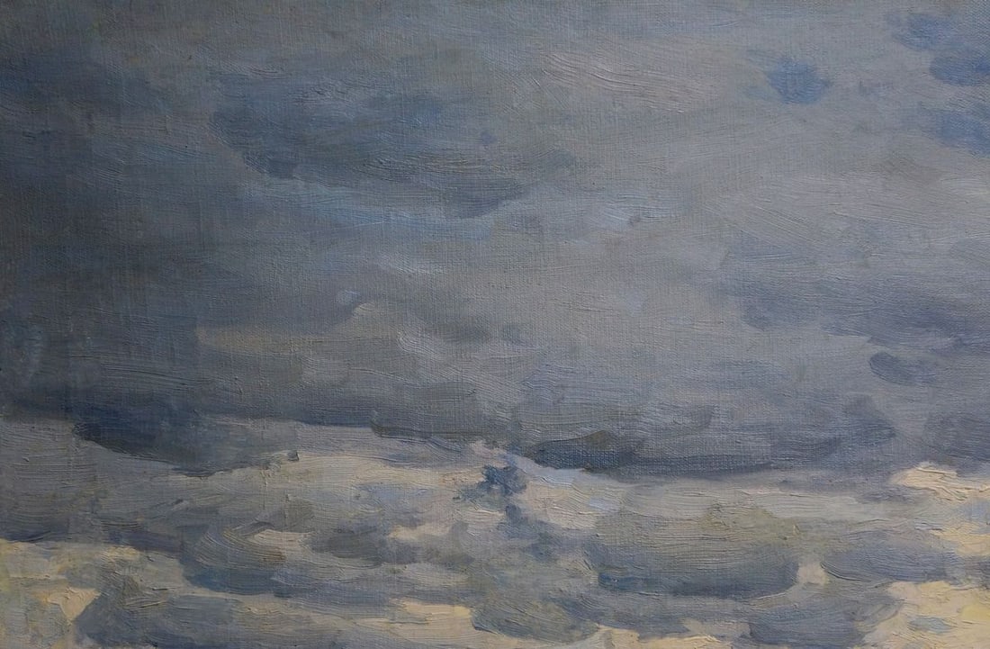 Oil painting To the rain Zhabinsky Leonid Andreevich - 3