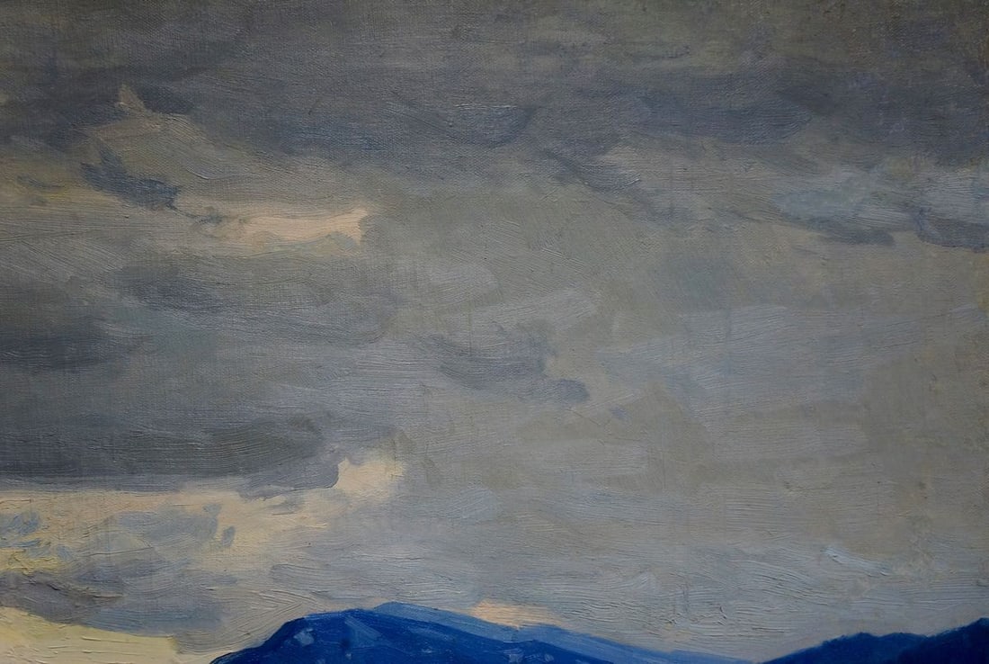 Oil painting To the rain Zhabinsky Leonid Andreevich - 4