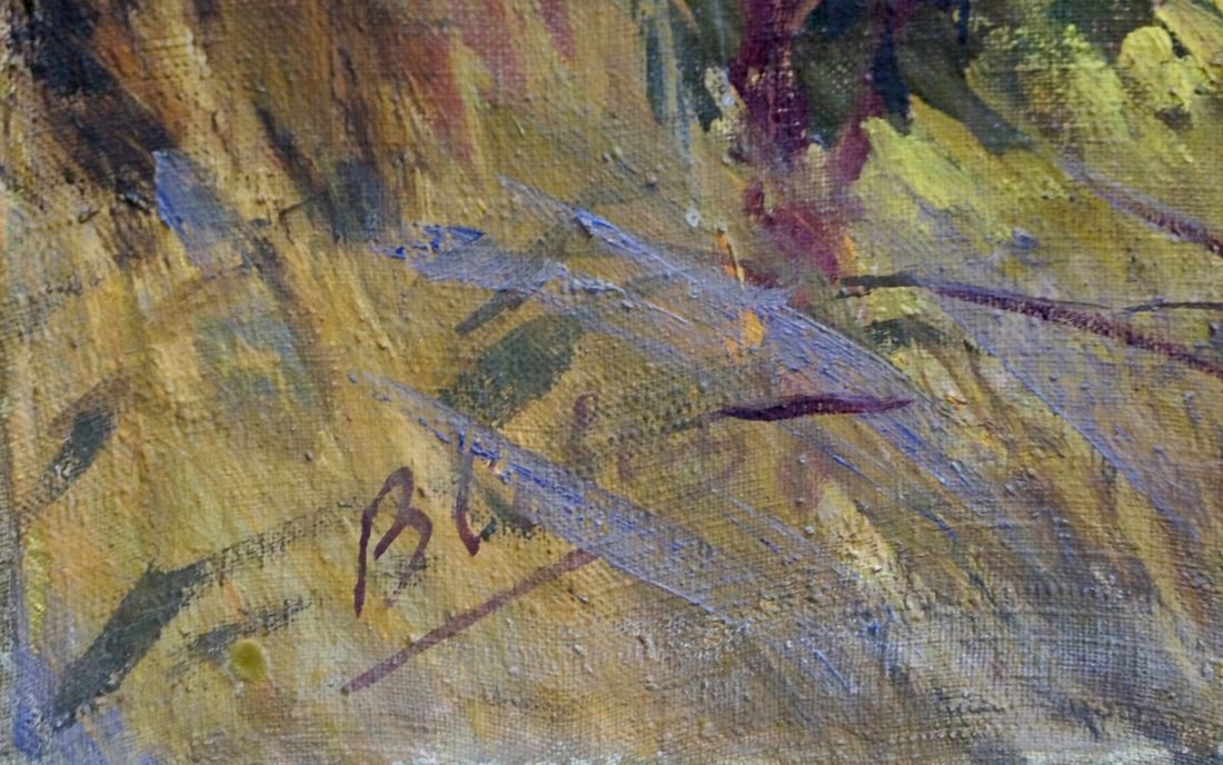 Oil painting Landscape of fields Sevets Victor Stepanovich - 6