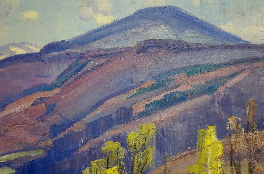 Oil painting Mountain landscape Gabda Vasily Georgievich - 4