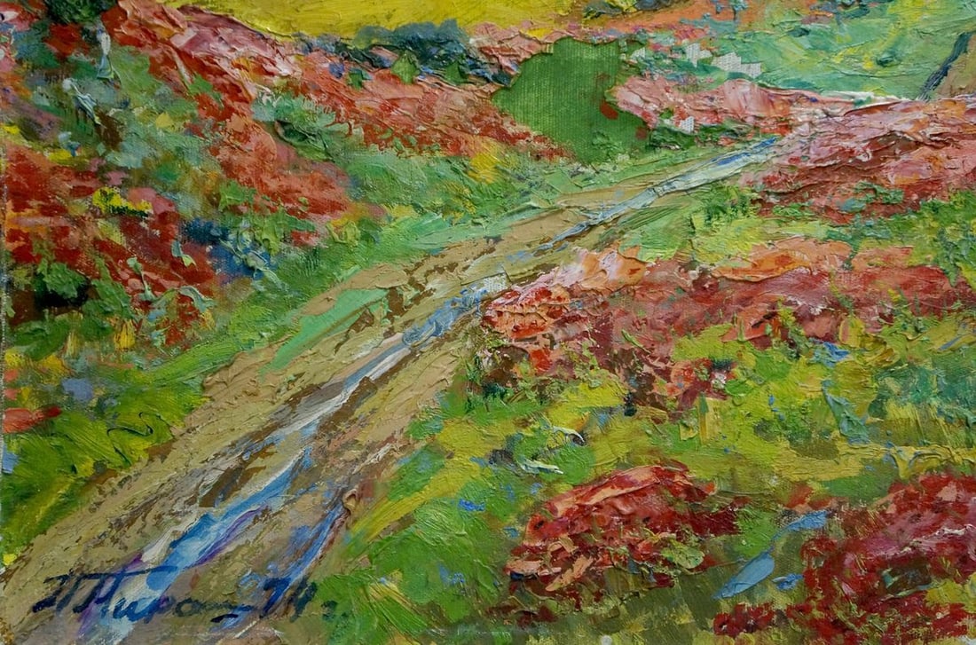 Oil painting The rain is over Miroshnichenko Pavel Petrovich - 2