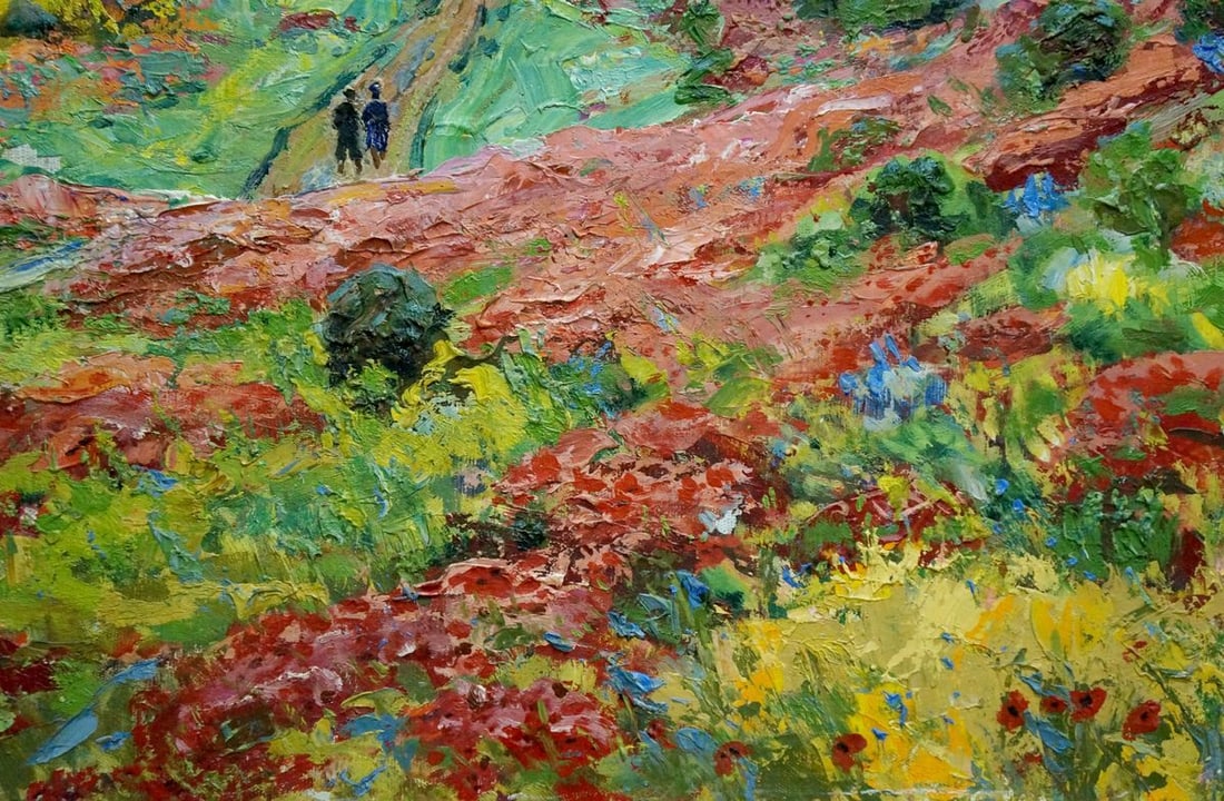 Oil painting The rain is over Miroshnichenko Pavel Petrovich - 5
