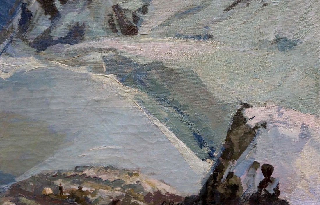 Oil painting Elbrus Smirnov Evgeny Vladimirovich - 5