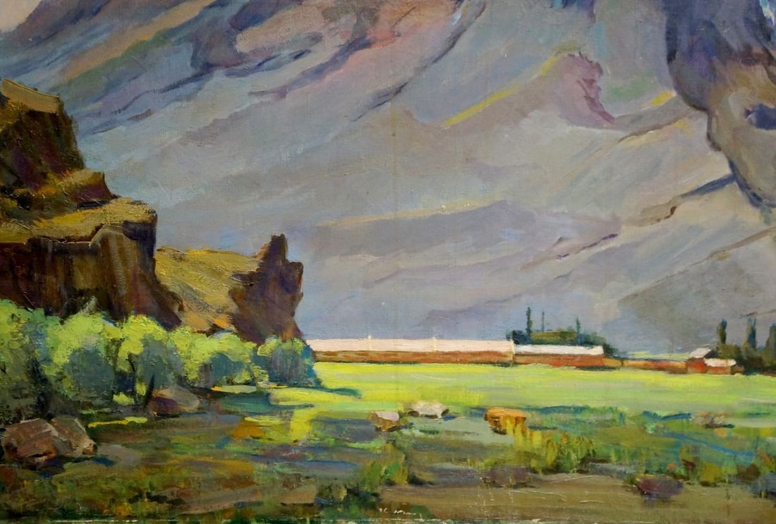 Oil painting Mountain landscape Buryak V.V. - 2