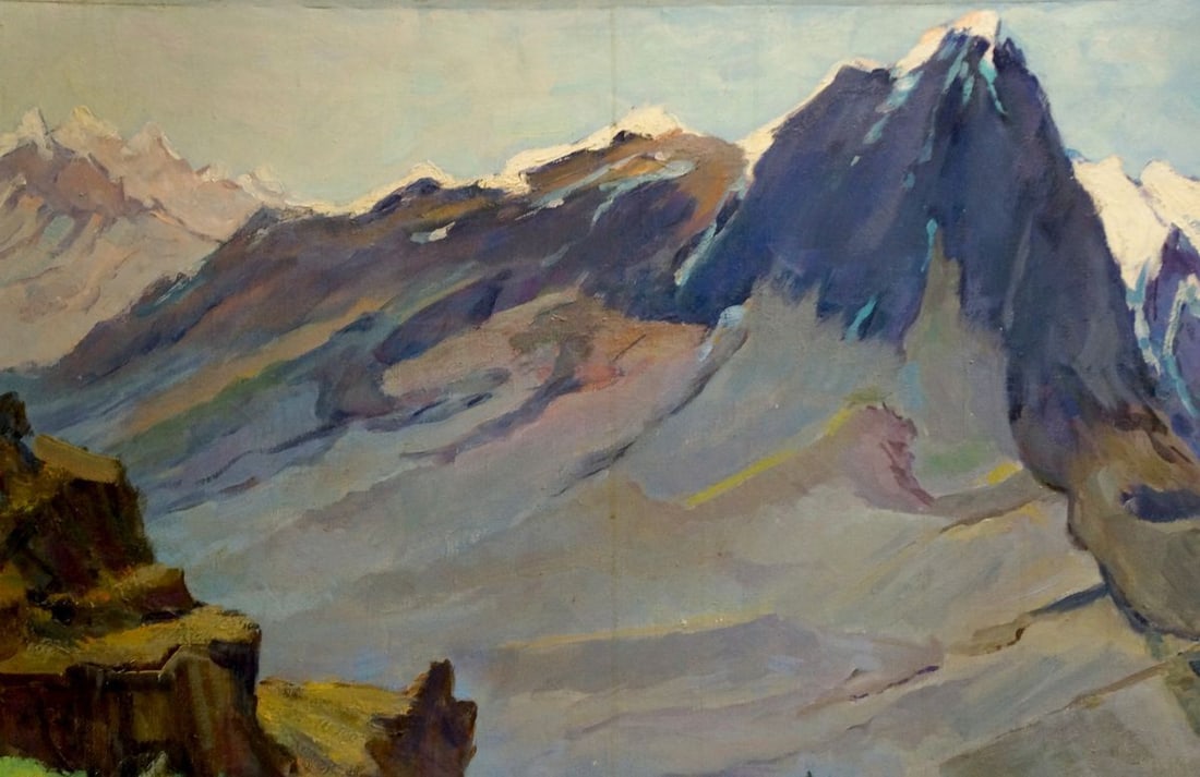 Oil painting Mountain landscape Buryak V.V. - 3