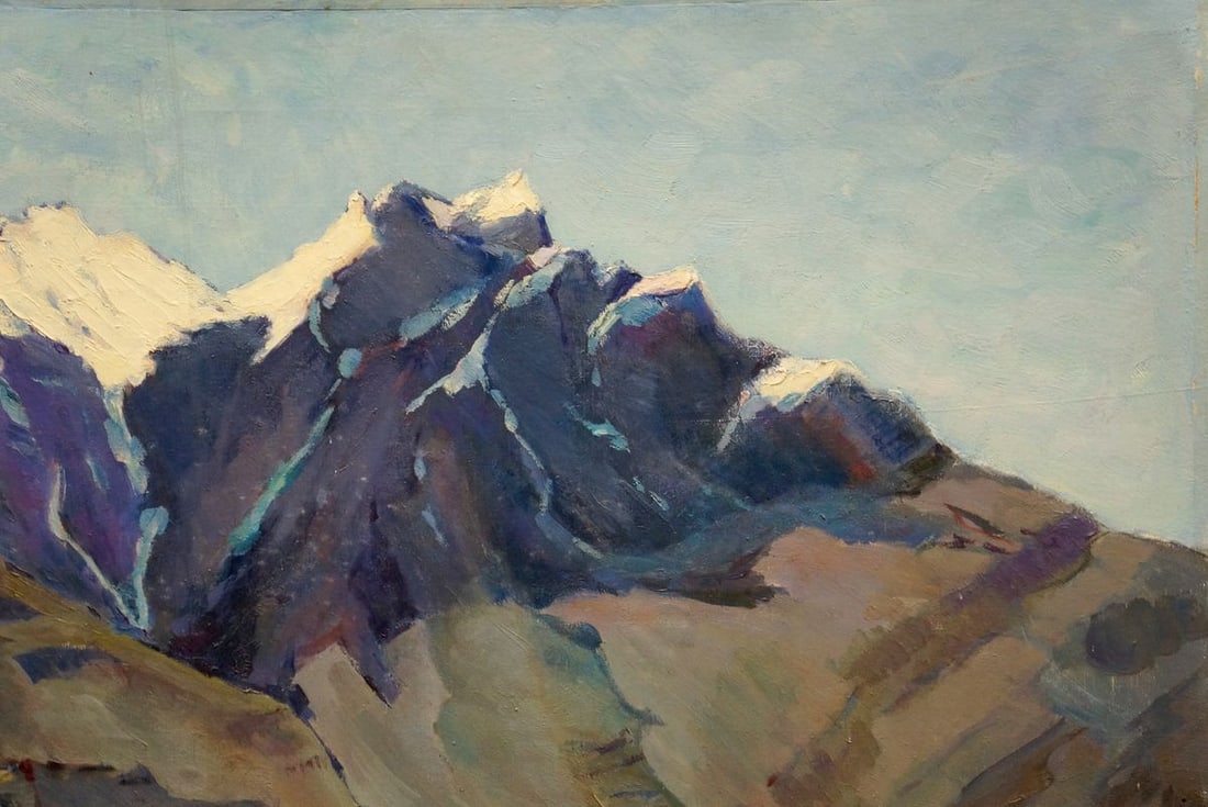 Oil painting Mountain landscape Buryak V.V. - 4