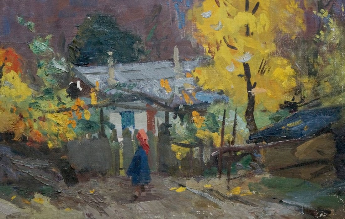 Oil painting House near the mountain Kobylenkov Mikhail Vasilievich - 5