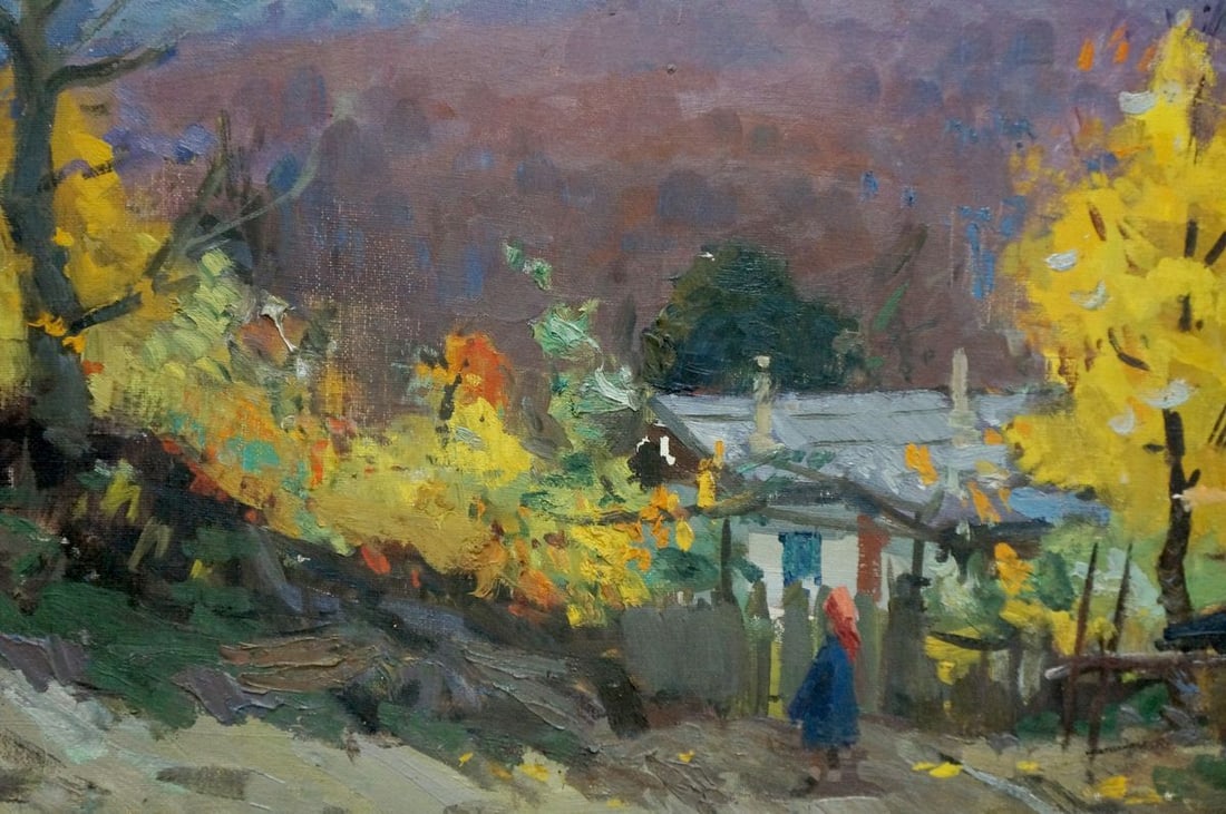 Oil painting House near the mountain Kobylenkov Mikhail Vasilievich - 6