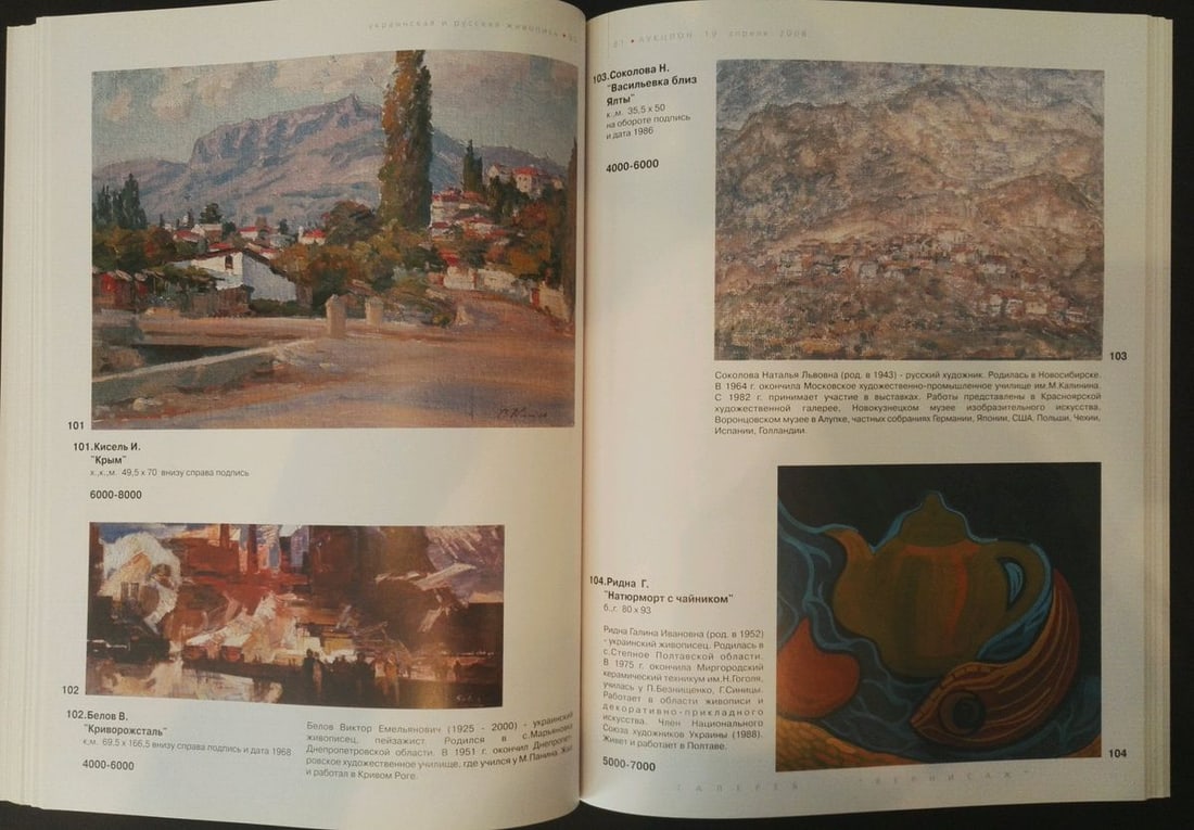 Oil painting Kisel Ivan Gordeevich City landscape - 10