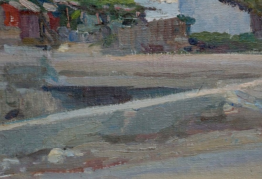 Oil painting Kisel Ivan Gordeevich City landscape - 2