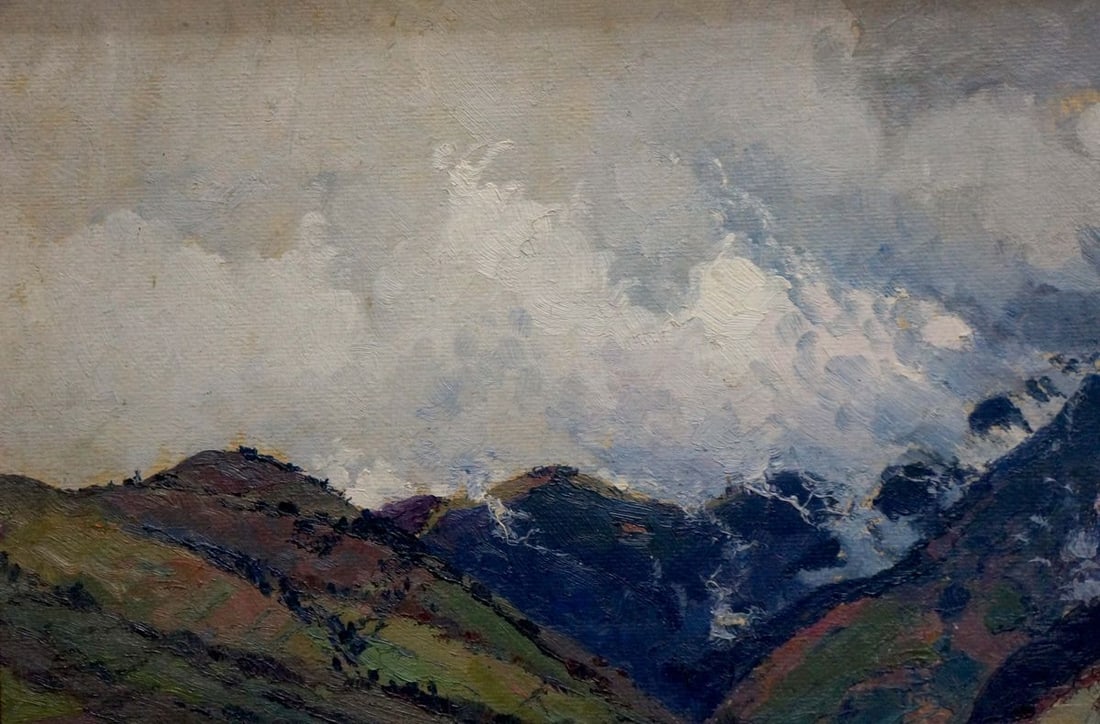 Oil painting Mountain landscape Sidoruk Vladimir Fedorovich - 3