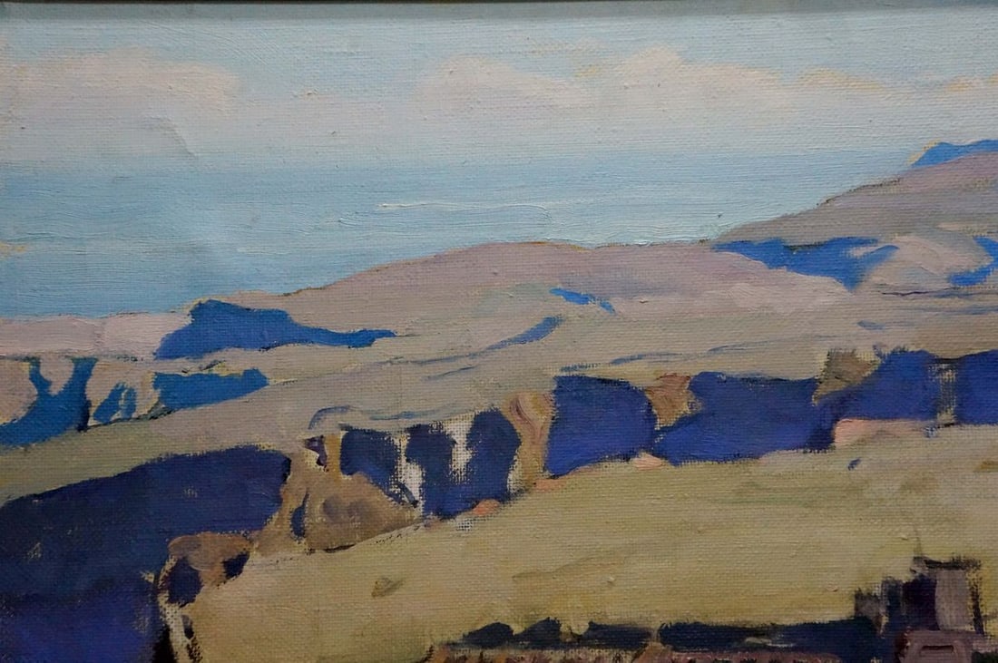 Oil painting The ruins of the palace Karas Joseph Ilyich - 3