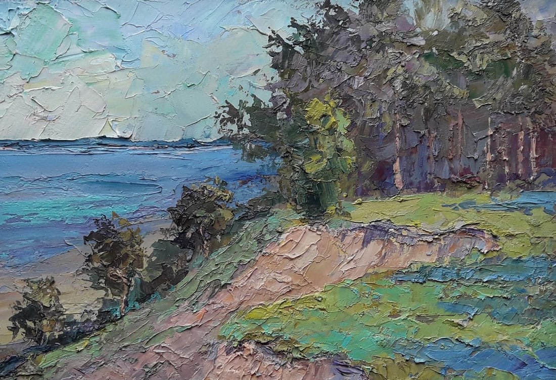 Oil painting Mountain Serdyuk Boris Petrovich - 2