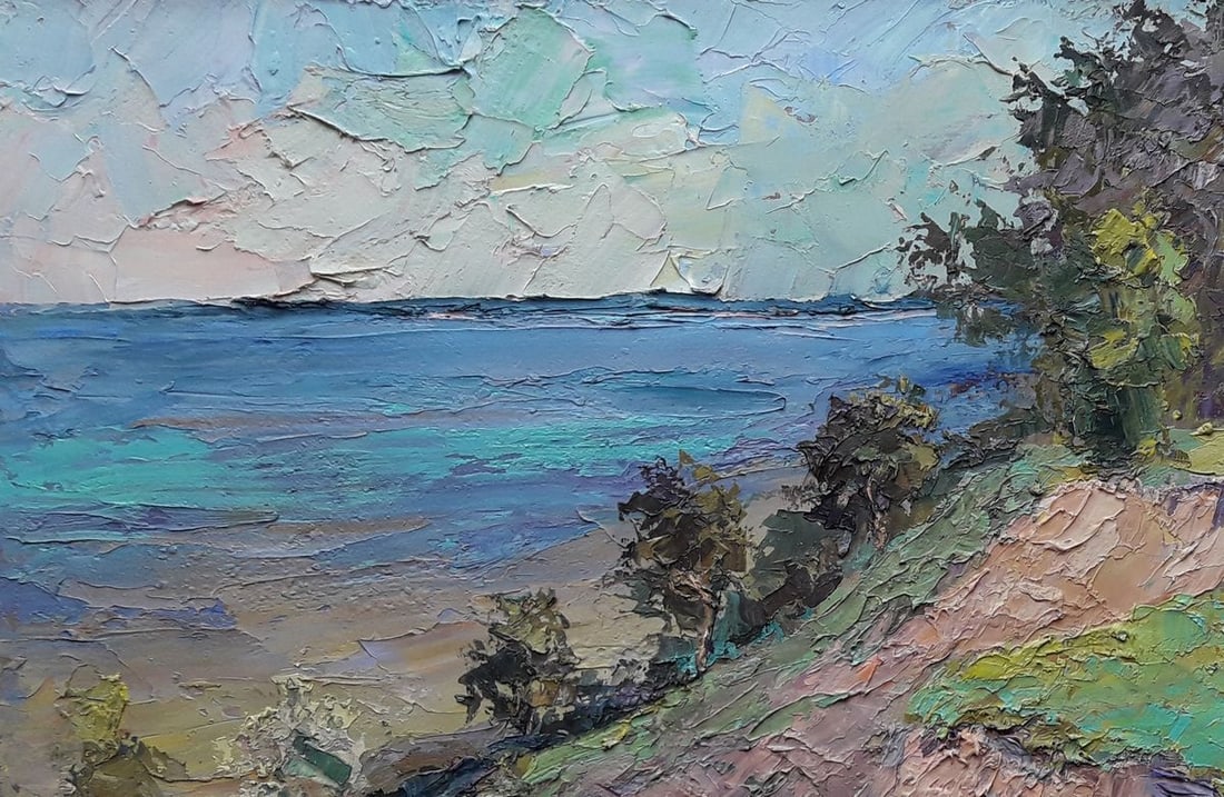 Oil painting Mountain Serdyuk Boris Petrovich - 6