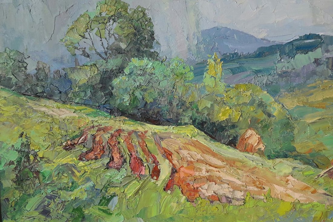 Oil painting It is rainy Serdyuk Boris Petrovich - 2